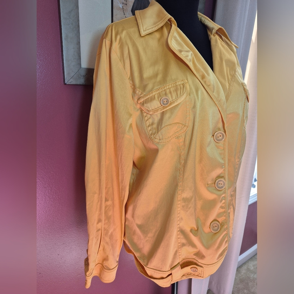 Vintage - Ben Marc Yellow Jacket‎ - Size 16 - Picture 2 of 7